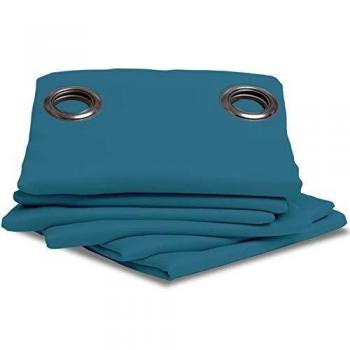 Moondream Cortina Opaca, Protección de la Luz/del Sol, Oeko-Tex®, Air Force Blue, 140 x 260