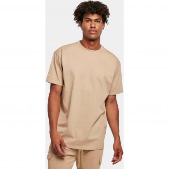 Camiseta Urban Classics Heavy Oversized Beige para Hombre con Cuello Redondo y Manga Corta