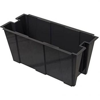 Jardinière Interna Separe 79x35x37 cm - 63 L en Resina Atóxica - Color Negro