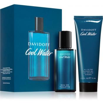 Lote de Regalo Davidoff Cool Water para Hombre: Eau de Toilette 40ml + Gel de Ducha All-In-One 75ml