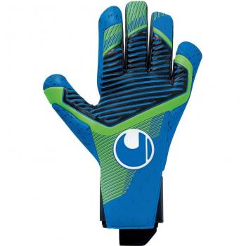 Uhlsport Guantes de Portero Aquagrip HN - Agarre óptimo en climas húmedos, diseño ergonómico, palma de látex Aquagrip, cierre ajustable de muñeca, material transpirable