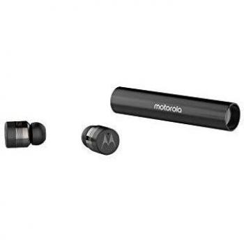 Motorola VerveBuds300 - Auriculares Deportivos inalámbricos - In Ear Mini Auriculares Bluetooth 5.0 - Auriculares Mono o duales y 10h - Compatible con Alexa, Siri y Google Assistant - Color Negro