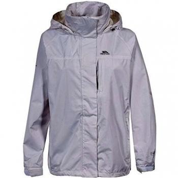 Trespass Lanna - Chubasquero para mujer, color blanco, talla XL