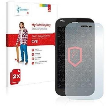 2x Vikuiti MySafeDisplay protector de pantalla CV8 de 3M para Wiko Barry