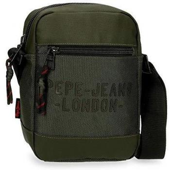 Pepe Jeans Bromley Bandolera Pequeña Verde 16x21x7 cms Poliéster