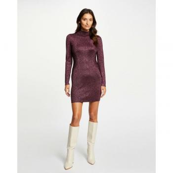 Vestido ajustado con hilos metalizados Morgan