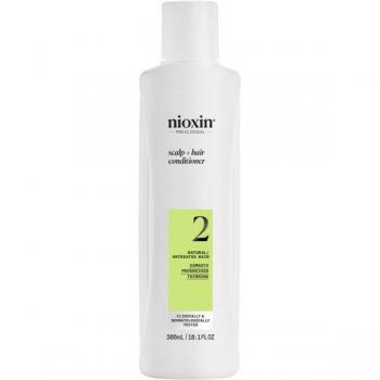 Nioxin System 2 Scalp Therapy Revitalising Acondicionador 300 ml unisex para cabello natural con adelgazamiento progresivo