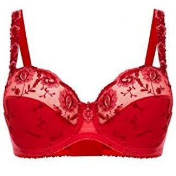 Conturelle Provence Underwire Bra in Tango Red, Size 75C