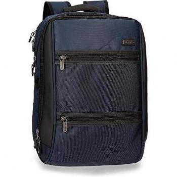 Roll Road Stock Mochila Adaptable para Portátil 15,6 Azul 32x43x15 cms Poliéster 20.64L