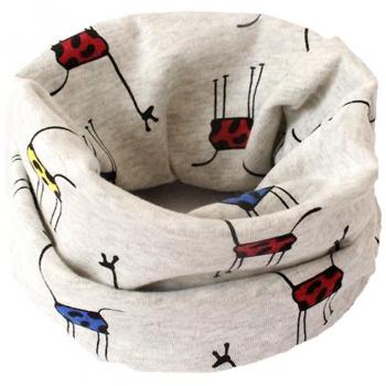 Gespout 1pcs Lindo Cuello Redondo Bufandas de Otoño Invierno Niños Niñas Bebé Pañuelos de Algodón Interior Cálida y Cómoda con Elasticidad