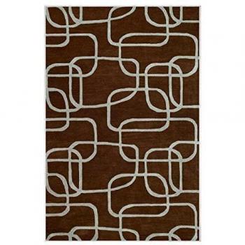 Homemania - Alfombra Estampada Intersection 1, Multicolor, de Poliamida, 160 x 120 cm