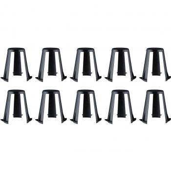 Distanciador Paulmann para lámparas empotrables, 62 - 90 mm, negro, paquete de 10 unidades