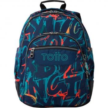 TOTTO - Mochila escolar eco-friendly Shock - Crayoles-8J4
