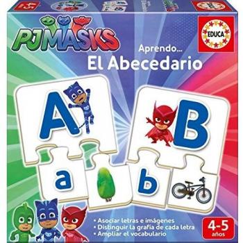 PJ Masks Juego El abecedario