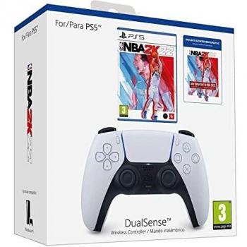 JUEGO SONY PS5 DUALSENSE WHITE + NBA2K22