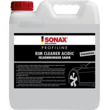Detergente para llantas SONAX 06516000 - Concentrado ácido de 10 litros, elimina suciedad difícil rápidamente
