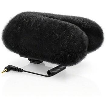 Sennheiser MZH 440 Fur Windshield for the MKE 440 Shotgun Microphone, Black