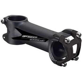 Potencia FSA Gossamer Pro 31.8 mm, 6º de inclinación, longitud de 60 mm, color plateado y negro anodizado mate, para manillar Ø31,8 mm, adecuado para adultos unisex