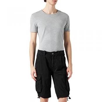Alpha Industries Men's Jet Cargo Shorts, Grey, Size 30 W
