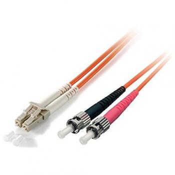 Cable de Fibra Óptica LC/ST 1.0m OS2 Dúplex Monomodo