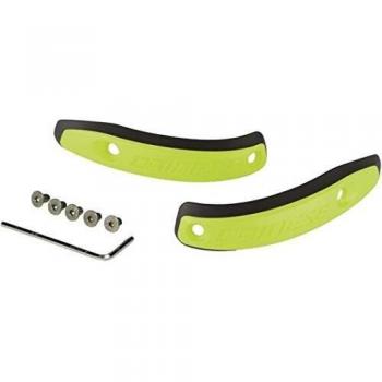 Dainese 1999954_620_N Slider de Moto para Botas, Negro/Fluo Amarillo, Talla N
