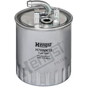 Filtro de combustible HENGST FILTER H70WK18 - Filtro de alta calidad, diseñado para garantizar un flujo óptimo de combustible, filtración eficiente de impurezas, compatible con varios modelos de vehículos, fácil instalación y durabilidad prolongada
