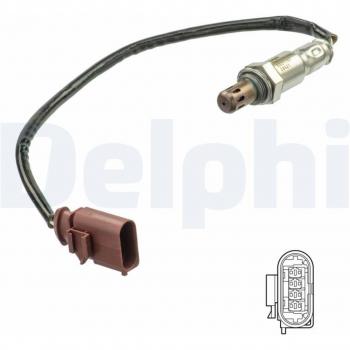 Sonda Lambda DELPHI ES21187-12B1 para Volkswagen, Audi y Seat