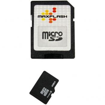 MaxFlash 4GB microSD 4GB MicroSD Class 4 memoria flash - Tarjeta de memoria