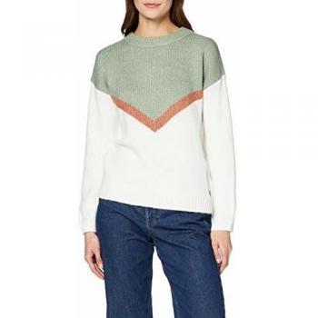 Roxy Trip For Two - Jersey Cerrado para Mujer Jersey Cerrado, Mujer, Snow White, L