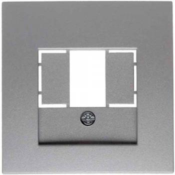 Placa Central Berker USB / Altavoces S1/B3/B7 Aluminio Mate 10331404