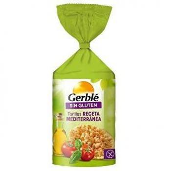 Tortitas receta mediterránea sin gluten bolsa 123,5 g