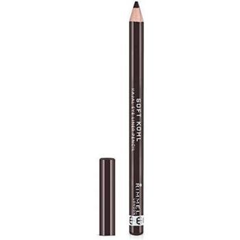 Rimmel Soft Kohl Kajal Professional Eyeliner Pencil, Sable Brown, 1.2g