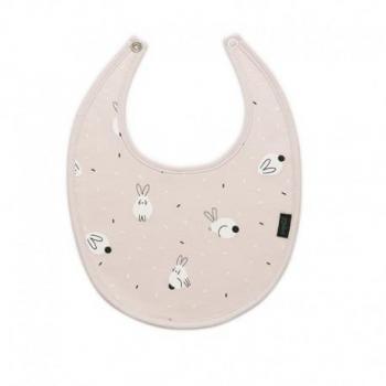 Babero Sonpetit Rabbit Blanco y Rosa