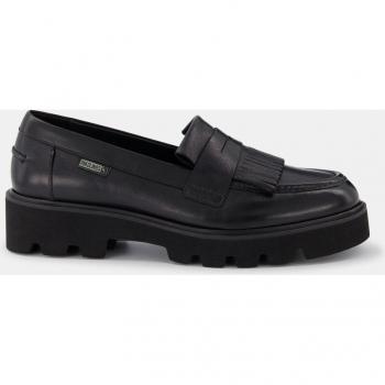 Pikolinos Salamanca W6Y Women's Leather Loafers Black 5.5-6 M US