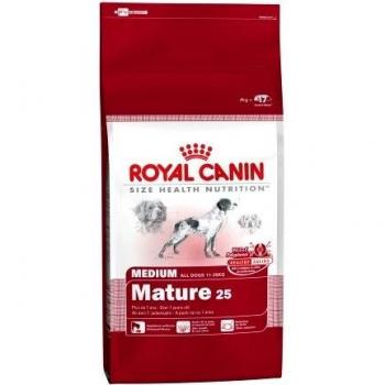 Royal Canin Medium Adult 7+ - 10 kg, alimento seco para perros adultos de razas medianas mayores de 7 años, formulado para mantener la salud y vitalidad, con ingredientes específicos que apoyan la función cognitiva y
