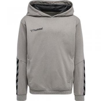 Camisola con capucha para niño Hummel hmlAUTHENTIC Poliéster Color: Gris Melange Talla: 176