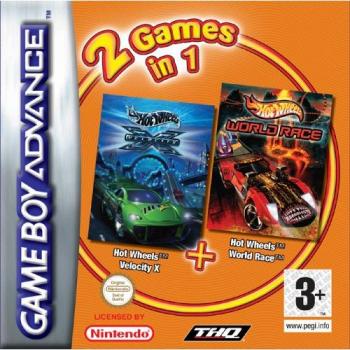 Hot Wheels Velocity X & Hot Wheels World Race Double Pack