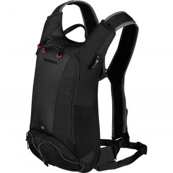 Mochila de hidratación Shimano BGDPMAQ206UL0 Unzen, Unisex Adulto, 6 litros, Negro, Talla Única