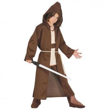 Disfraz de Maestro Espiritual para Niño - Talla 5-6 Años, Color Marrón, Ideal para Fiestas Temáticas