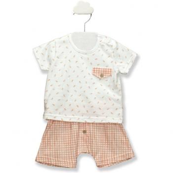Conjunto Bebé Algodón Babidu 41261