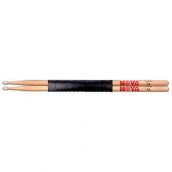 Palillos Vic Firth Nova 7AN de Madera de Fresno con Punta de Nylon