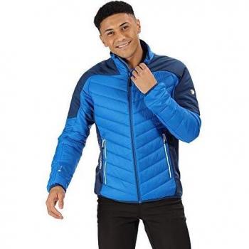 Regatta Halton III Lightweight Alpaca Wool-Insulated Water Repellent Puffa Jacket Chaquetas Acolchadas, Hombre, Oxford Azul/Prussian, XX-Large