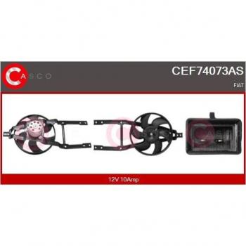 Ventilador de Radiador Eléctrico CASCO CEF74073AS para FIAT Seicento y Cinquecento