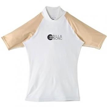 Billabong Rash Guards Logo in Short Sleeve - Neopreno para surf, color multicolor