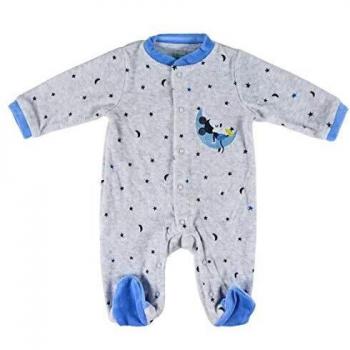 Artesania Cerda Pelele Velour Mickey, Gris