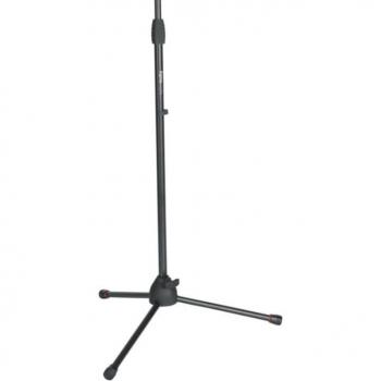 Gator Frameworks GFW-MIC-2020 Black Tripod Microphone Stand with Telescoping Boom