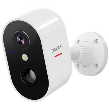 Cámara de Seguridad IP DEKCO DC6L Full HD 1920x1080 IP66 Color Blanco