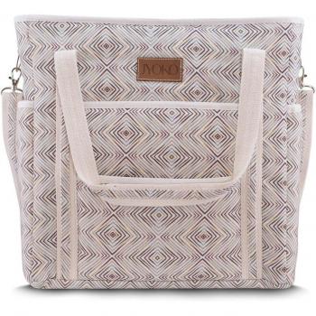 Bolso Jyoko Dakar para Bebé con Estampado de Paisajes Desérticos, tipo: bolso para coche/silla de paseo, características: estampado en beige