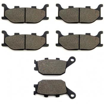 SOMMET Pastillas de Freno Delanteras + Traseras para Yamaha XJ6-N/F/S/SP Diversion 600
