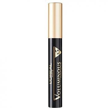 L'Oreal Paris Voluminous Mascara Carbon Black, Visibly Thicker Looking Lashes, Suitable for Sensitive Eyes
